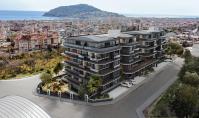 AL-916-3, Alanya'da dağ panoramalı, yaşlı dostu deniz manzaralı mülk (4 oda, 2 banyo)