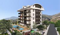 AL-903-3, Alanya Karakocalı'da Panoramik Deniz Manzaralı terrace 150 m² Daire