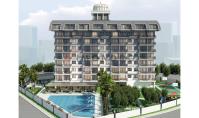 AL-992-3, Alanya Pazarcı'da Muhteşem Deniz Manzaralı Balkonlu 65 m² Daire