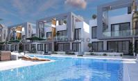NO-353-2, Kuzey Kıbrıs Yeni Boğaziçi'nde Teraslı Yüzme Havuzlu 105 m² Daire