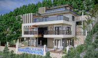 AL-1131, Alanya Tepe'de Panoramik Deniz Manzaralı Geniş 280 m² Villalar