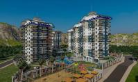 AL-851-8, Alanya Avsallar'da Muhteşem Deniz Manzaralı Balkonlu 110 m² Daire