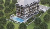 AL-1028-3, Alanya Payallar'da Panoramik Deniz Manzaralı Balkonlu 95 m² Daire