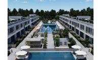 NO-453-1, Kuzey Kıbrıs Yeni Boğaziçi'nde Balkonlu Yüzme Havuzlu 60 m² Daireler