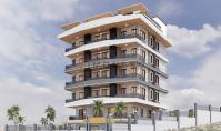 AL-1171-1, Alanya Avsallar'da Muhteşem Deniz Manzaralı Balkonlu 130 m² Daireler