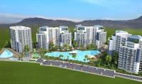 NO-126-10, Kuzey Kıbrıs Yeni İskele'de Dağ Manzaralı Zengin Sosyal Olanaklara Sahip 56 m² Daire