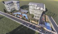 AL-897-5, Alanya Payallar'da Dağ Manzaralı Zengin Sosyal Olanaklara Sahip 110 m² Daireler