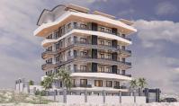 AL-1263, Alanya Avsallar'da Panoramik Deniz Manzaralı Balkonlu 57 m² Daireler