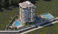 AL-948-5, Alanya Avsallar'da Panoramik Deniz Manzaralı terrace 92 m² Daireler