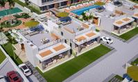 NO-715, Kuzey Kıbrıs Yeni Erenköy'de Dağ Manzaralı Teraslı 124 m² Villalar