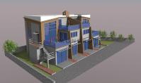 NO-253-6, Kuzey Kıbrıs Alsancak'ta Plajına Yürüme Mesafesinde Balkonlu 106 m² Daireler