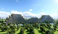 AN-1819-4, Antalya Aksu'da Balkonlu Zengin Sosyal Olanaklara Sahip 112 m² Daire