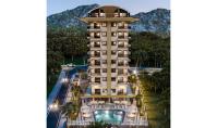 AL-1432-2, Alanya Mahmutlar'da Nefes Kesen Deniz Manzaralı Balkonlu 140 m² Daireler