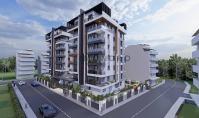AN-1025-5, Antalya Merkez'de Teraslı Klimalı 40 m² Daire