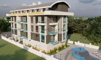 AL-969-3, Alanya Payallar'da Nefes Kesen Deniz Manzaralı Balkonlu 75 m² Daireler