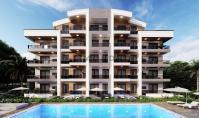 AN-2039, Antalya Aksu'da Dağ Manzaralı Yüzme Havuzlu 45 m² Daire