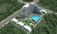 AN-1147-7, Antalya Aksu'da Dağ Manzaralı Zengin Sosyal Olanaklara Sahip 48 m² Daireler