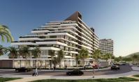 NO-737-1, Kuzey Kıbrıs Yeni İskele'de Plajına Yürüme Mesafesinde Teraslı 105 m² Daireler
