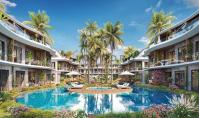 AL-961-5, Alanya Avsallar'da Dağ Manzaralı Zengin Sosyal Olanaklara Sahip 50 m² Daire
