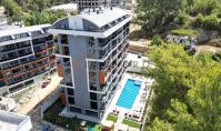 AL-1464, Alanya Avsallar'da Ferah Yaşam Alanı Sunan Zengin Sosyal Olanaklara Sahip 120 m² Daire