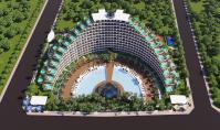 AN-1245-7, Antalya Aksu'da Balkonlu Zengin Sosyal Olanaklara Sahip 43 m² Daire