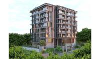 AL-904-9, Alanya Avsallar'da Panoramik Deniz Manzaralı terrace 46 m² Daireler