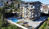 AL-1496, Alanya Gazipaşa'da Balkonlu Yüzme Havuzlu Daire