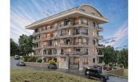 AL-1507, Alanya Tosmur'da Plajına Yürüme Mesafesinde Ferah Yaşam Alanı Sunan 57 m² Daireler