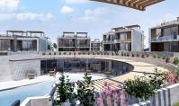 NO-747-2, Kuzey Kıbrıs Bahçeli'de Plajına Yürüme Mesafesinde Yüzme Havuzlu 65 m² Daire