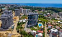 AL-1532-1, Alanya Avsallar'da Ferah Yaşam Alanı Sunan Zengin Sosyal Olanaklara Sahip 85 m² Daire