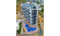 AL-1267-5, Alanya Avsallar'da Muhteşem Dağ ve Akdeniz Manzaralı, Spa Olanaklarına Sahip 8. Kat Daire