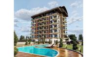 AL-914-5, Alanya Demirtaş'ta Balkonlu ve Yeraltı Otoparklı, Muhteşem Dağ Manzaralı Dubleks Daire