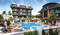 AL-733-6, Alanya Bektaş'ta Nefes Kesen Deniz Manzaralı Balkonlu 50 m² Daireler