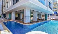 AL-1780, Alanya Merkezinde Kısmi Deniz Manzaralı 1+1 Daire (53 m²) - Kapalı ve Açık Yüzme Havuzları, Sauna ve Spor Salonu