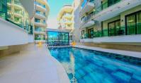 AL-1781, Alanya Merkez'de, denize 100 m uzaklıkta, 2025 yılında tamamlanacak bir sitede yer alan yepyeni 1+1 daire (55 m²) - VIP SPA, kapalı yüzme havuzu ve spor salonu