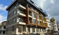 AL-1810, Alanya Merkez’de, denize 370 m uzaklıkta, 2023 yılında teslim edilecek, havuz, SPA ve jakuzili yeni 2+1 daire (72 m²)