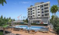 AL-829-3, Alanya Kargıçak'ta, plaja yakın, ayrı mutfaklı, deniz manzaralı, 2 banyolu ve dağ manzaralı 3+1 çatı katı daire
