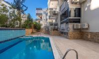 AL-1857, Havuzlu bir site içinde, 4. katta yer alan, mobilyalı 1+1 daire (55 m²), denize 300 m uzaklıkta – Alanya Kleopatra