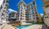 AL-1856, Denize yakın, havuz, sauna ve oyun parkı bulunan bir site içinde, 4. katta yer alan mobilyasız 2+1 daire (70 m²) – Alanya Güllerpınarı
