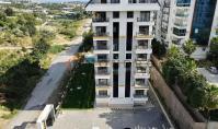 AL-1872, Havuz, spor salonu ve saunaya sahip, 2025 yılında inşa edilmiş bir site içinde, 1. katta yer alan mobilyasız 1+1 daire (55 m²), denize 1,5 km uzaklıkta – Avsallar