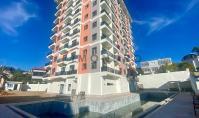 AL-1873, Denize 1,3 km uzaklıkta, 2. katta yer alan, havuzlu, bahçeli ve oyun parkı bulunan yeni 1+1 daire (55 m²) – Avsallar