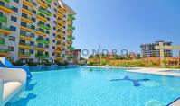 AL-1914, 150 m²'lik ve iki balkonlu Aile Penthouse Dubleks – Avsallar'daki bir Aqua Park Kompleksi'nde 4+1 daire