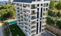 AL-1934, 2025 Kompleksi’ndeki Hamam ve Buhar Odası – 110 m²’lik, iki balkonlu ve havuz manzaralı 2+1 daire, Avsallar