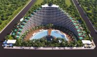 AN-2017-3, Lüks Yaşamın En İyisi! Antalya Aksu’daki Prestijli Bir Konut Kompleksinde Spa Olanaklarına Sahip Modern 3 Yatak Odalı Daire