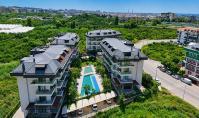 AL-1958, Su Parkı, Kapalı Yüzme Havuzu ve Sauna Kompleksi – Havuz Manzaralı Balkonlu, Mobilyalı 50 m²’lik 1+1 Daire, Oba