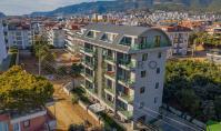 AL-1982, 2. katta, şehir manzaralı, 55 m²'lik mobilyalı 1+1 daire – Sauna, spor salonu ve havuz bulunan 2022 kompleksi, Oba