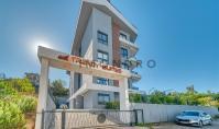 AL-1983, Kısa Süreli Kiralama İzni Verildi – Mobilyasız 54 m²'lik 1+1 daire, kapalı havuz, sauna ve spor salonu ile, Oba