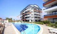 AL-1994, Havuz Manzaralı Balkon ve Kapalı Havuz – Hamam, Spor Salonu ve Turist İkamet İzni Bulunan 75 m²’lik Mobilyalı 1+1 Daire, Oba