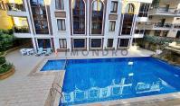 AL-2011, Plaja sadece 300 m uzaklıkta – 110 m²'lik, iki banyolu, mobilyalı 2+1 daire; havuz ve spor salonu mevcut, Oba