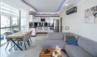 AL-2070, Yerden Isıtma ve İki Balkon – Tamamen Mobilyalı 134 m² 3+1, Spa ve Spor Salonu Kompleksi, Denize 250 m, Oba